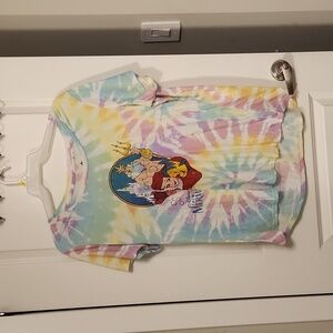 DISNEY PRINCESS  The Little Mermaid. ARIEL. Tie Dye T-shirt. 3X